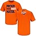 Chicago Bears Fans. Proud to be a Packers Hater Orange T-Shirt (S-3X)