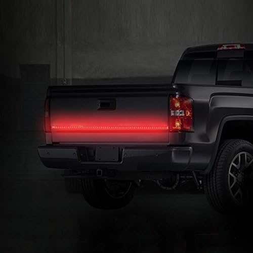 Polennon 48"/49" Tailgate LED Strip Light Bar 2835 72LEDs Waterproof Flexible LED Tailgate Light Bar Truck Reverse Brake Turn Signal Tail Light for Truck SUV Jeeps RV