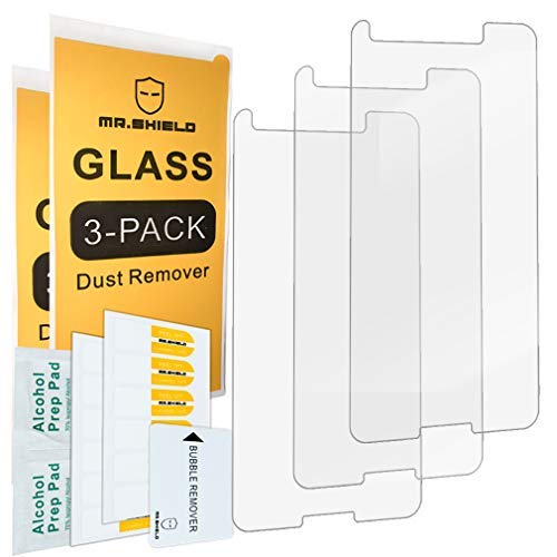 Photo 1 of Mr.Shield [3-PACK] Designed For Google (Pixel 3) [Upgrade Fit for Senser And Camera] [Tempered Glass] Screen Protector with Lifetime Replacement