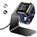 NANW Charger Dock Compatible with Fitbit Versa 2 (Not for Versa), Premium Aluminum Charging Stand Station Cradle Base Adapter with 4.2ft USB Cable Cord Accessories for Versa 2 Smartwatch, Black