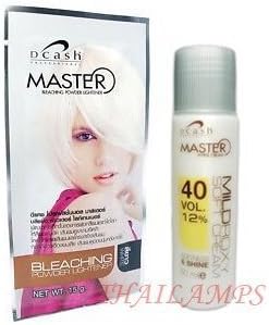 Dcash Hair Bleach Color Hair Dye Lightening Powder Kit Blonde