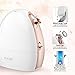 OLAXER Facial Steamer Nano Ionic Professional Face Steamer Sprayer with Aromatherapy Basket, Adjustable Nozzle, Hot & Cool Mist Moisturizing Humidifier Home Sauna, 180ML Water Tank