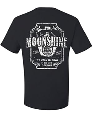 Moonshine Tennessee Whiskey T-Shirt Smoky Mountain Tee Shirt
