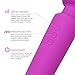 Wand Massager Handheld with 2 Powerful Speeds 16 Pulsating Vibration Patterns, Personal Body Massager for Muscle Aches and Sports Recovery - Magic Stress Away