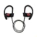 Bluetooth Sport Headphones with Mic offered by PHI Sports & Outdoors. High Definition Sound with Bass, Noise Cancelling, IPX4 Sweatproof, Secure Fit, & 6-8 Hrs Playtime. Carrying Case Included(Black)