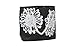 Beach Bag Tote Bags for Women Ladies Large Summer Shoulder Bag With Pocket Carrier Bag Flower (Black)