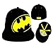 Batman Basic Logo Cap Hats New Licensed DC Comics Black Large / X-large