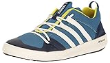 adidas Outdoor Men's Terrex Climacool Boat Water Shoe, Core Blue/Chalk White/Bright Yellow, 11 M US