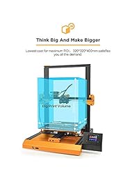 TEVO Nereus WiFi Impresora 3D premontada de 3,2 pulgadas LCD con 12.598 x 12.598 x 15.748 in de tamaño de impresión más grande pantalla táctil sensor de filamento resumen marco de metal 110 V US Plug