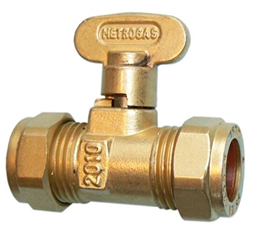 Metrogas 10mm Compression Gas Cock