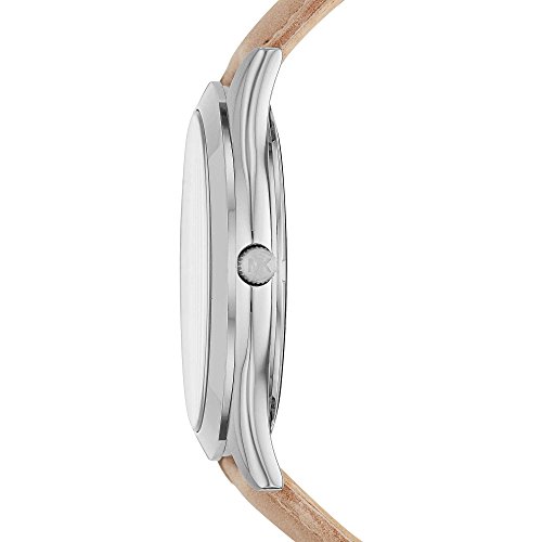 Michael-Kors-Herren-Analog-Quarz-Uhr-mit-Leder-Armband-MK8619