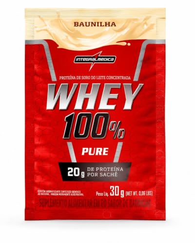 Whey 100% Integralmedica Baunilha 10 Unidades 30g Display