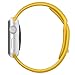 Icesnail Apple Watch Band 38mm 42mm [3 Pieces 2 Length] Soft Silicone Sport Replacement Strap for Apple Watch Series 3 Series 2 Series 1 Sport and Edition All Models, 42mm Yellow