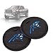 2 Pack 2.75 inch for Carolina Panthers Car Interior Accessories Anti Slip Cup Mat for All Vehicles (Carolina Panthers)