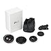 2 in 1 Mobile Phone Lens Kit 0.5X Super Wide Angle Lens & 13X Macro Lens, Clip on Cell Phone Camera， Professional HD Camera Lens for iPhone 7/6s/6/5s, Most Smartphones & iPad
