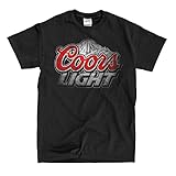 Coors Light Beer - Vintage Black T-Shirt