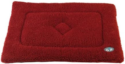 Gor Pets Washabe Sherpa Cage Mat for Dog Cat Crate 53 x 76 cm, Wine, 122 x 1 x 76 cm (L x W x H)
