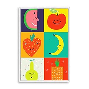 signwin Framed Canvas Wall Art Abstract Colorful Canvas...