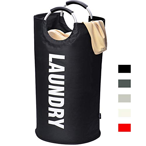 image for HOUSE DAY Large Laundry Basket Collapsible Fabric Laundry Hamper, Fold