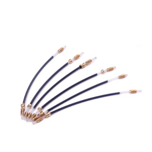 TOOGOO(R) 6pcs 4/4 Violin End Rope Tail Violin Part - Thumbnail 3