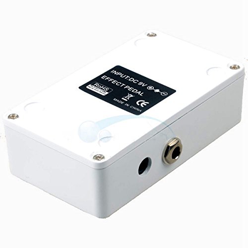 OLS CP-39 Noise Gate Pedal 9V DC Center Negative Aluminum Alloy Guitar Effect Accessaries with Ture Bypass - White