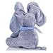 Abestest Plush Toy peek-a-Boo Elephant, Hide-and-Seek Game Baby Animated Plush Elephant Doll Present (Blue)