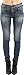 Eunina Jeans Women's High Waisted Stretch Skinny Denim Jeans, Medium Blue Wash