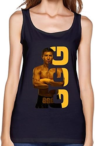 JeFF Ggg Gennady Golovkin Boxing Champion Women Tank Top Shirts Black Large