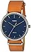 Timex Unisex TW2P97800 Fairfield 41 Tan Leather Slip-Thru Strap Watch