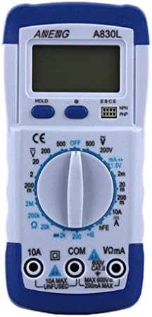 ALIOO Multimeter Manual Range Digital Avometer Universal Meter Counts With Self-Locking Protection , NCV, Diode , AC &amp; DC Voltage, AC &amp; DC Current, Resistance, Capacitance