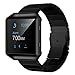 JETech Fitbit Blaze Band, Stainless Steel Bracelet Band Strap for Fitbit Blaze Fitness Watch - for Both Large and Small Size (Black)