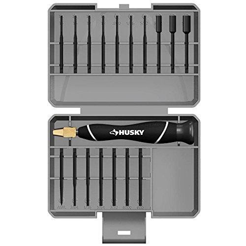 Click Here to See More Images Husky Precision Screwdriver Set (18-Piece) by Husky