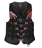 O'Neill   Men's Superlite USCG Life Vest,Black/Graphite/Red/White,Small