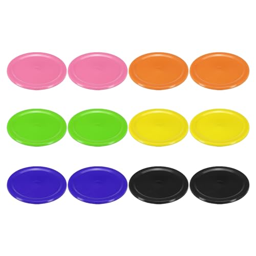 Blue, Black, Orange, Green, Yellow, Pink