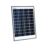 ALEKO SPU20W12V 20 Watt 12 Volt Monocrystalline Solar Panel for Gate Opener Pool Garden Driveway