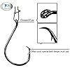 JSHANMEI-150pcsbox-7384-2X-Strong-Custom-Offset-Sport-Circle-Hooks-Black-High-Carbon-Steel-Octopus-Fishing-Hooks-Size1-50