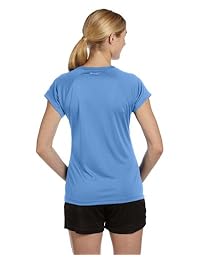 Champion para mujer Double Dry 4.1 oz. Camiseta con cuello en V (CW23)