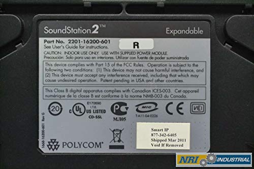 image for POLYCOM 2201-16200-601 SOUNDSTATION 2 EXPANDABLE CONFERENCE PHONE SYST