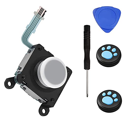 Joystick Button 3D Rocker Analog ThumbStick Replacement for Sony PSV 2000 PS Vita 2000 2001 White