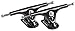Paris V2 180mm Hi Black / Black Longboard Trucks - 9.75