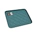 Stalwart All Weather Boot Tray - Small Water Resistant Plastic Utility Shoe Mat for Indoor and Outdoor Use in All Seasons (Teal)