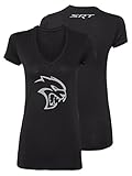 Ladies Hellcat V-neck T-shirt (Large)