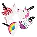 ShineSnow Cats Unicorn Luggage ID Tags Travel Bag Tag Baggage Suitcase Labels