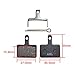 AHL 4pairs Bicycle Disc Brake Pads Shimano M375 M395 M486 M485 M475 M416 M446 M515 M445 M525 for Tektro Aquila/Auriga Pro/Gemini/Dracothumb 3