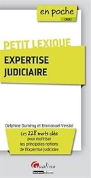 Petit lexique expertise judiciaire