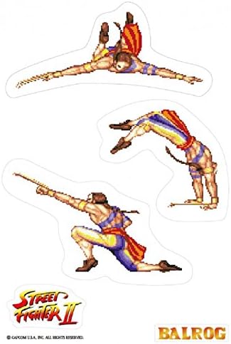Amazon Dune ストリートファイター バルログ はがきサイズ ステッカー ステッカー デカール 車 バイク