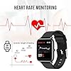 Rinsmola-Smart-Watch-for-Men-Women-Fitness-Watch-14-Full-Touch-Screen-Fitness-Tracker-with-Heart-Rate-Sleep-Monitor-Step-Calorie-Counter-IP67-Waterproof-Smartwatch-for-with-iPhone-Android-Phone Rinsmola Smart Watch for Men Women, Fitness Watch 1.4" Full Touch Screen, Fitness Tracker with Heart Rate Sleep Monitor Step Calorie Counter, IP67 Waterproof Smartwatch for with iPhone Android Phone