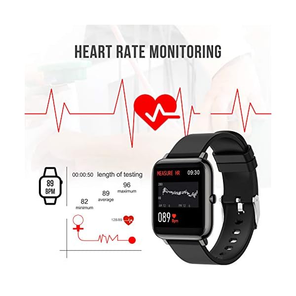 Rinsmola-Smart-Watch-for-Men-Women-Fitness-Watch-14-Full-Touch-Screen-Fitness-Tracker-with-Heart-Rate-Sleep-Monitor-Step-Calorie-Counter-IP67-Waterproof-Smartwatch-for-with-iPhone-Android-Phone Rinsmola Smart Watch for Men Women, Fitness Watch 1.4" Full Touch Screen, Fitness Tracker with Heart Rate Sleep Monitor Step Calorie Counter, IP67 Waterproof Smartwatch for with iPhone Android Phone