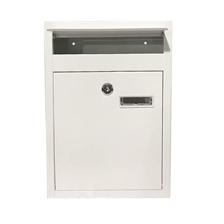 Wjdoz Fuera De Hierro De Montaje En Pared Post Box Buzon Buzon