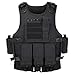 GZ XINXING Black Tactical Airsoft Paintball Vest with Tactical Belt